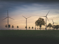 Windrad erneuerbaren Energien